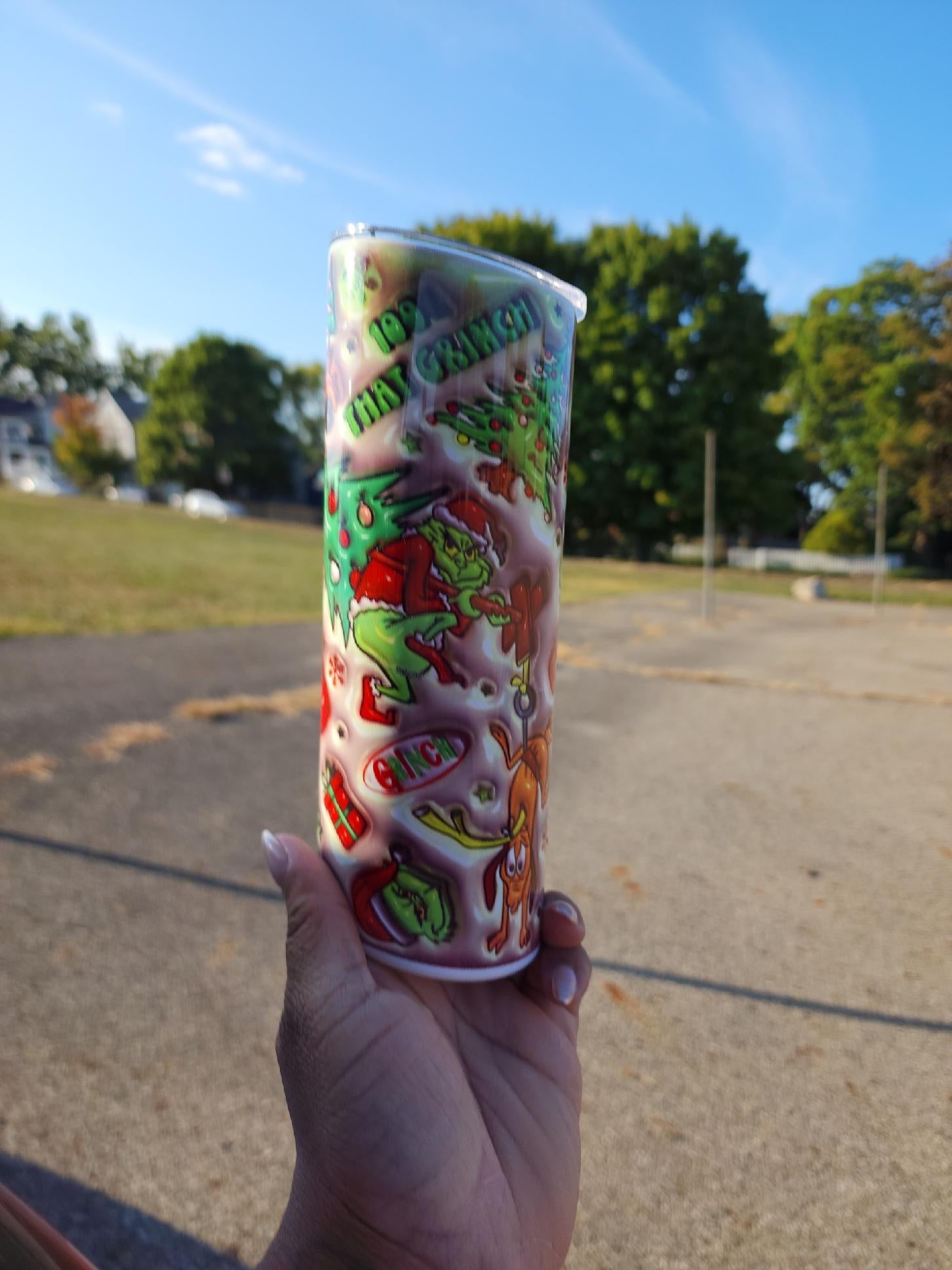 Grinch Tumbler - 2 – Mindless Creations